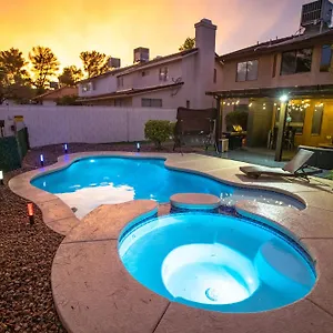 1800 Sqft House W/heated Pool Spa 13min From Strip Holiday home